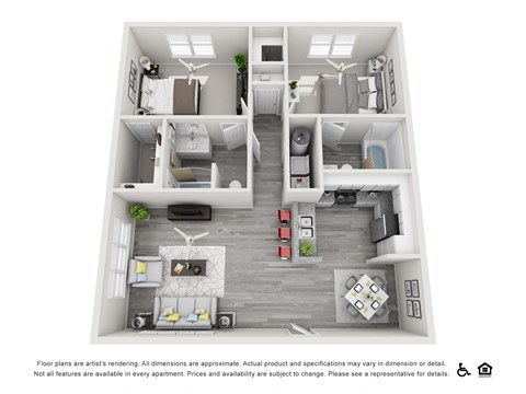 Dogwood Floor Plan at Patriots Pointe, Hillsborough, 27278